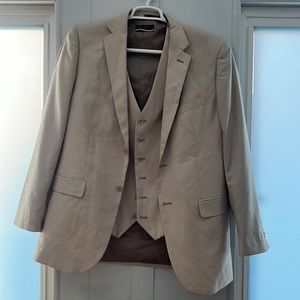 Beige 3-Piece Suit